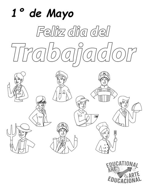 Material educativo. Dia del trabajador - I Love Pura Vida | Dia del ...