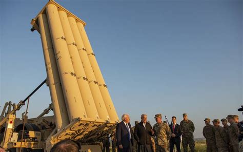 Missile Defense Agency fires Patriot missile from THAAD system