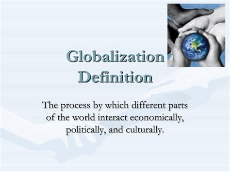 Globalization Definition