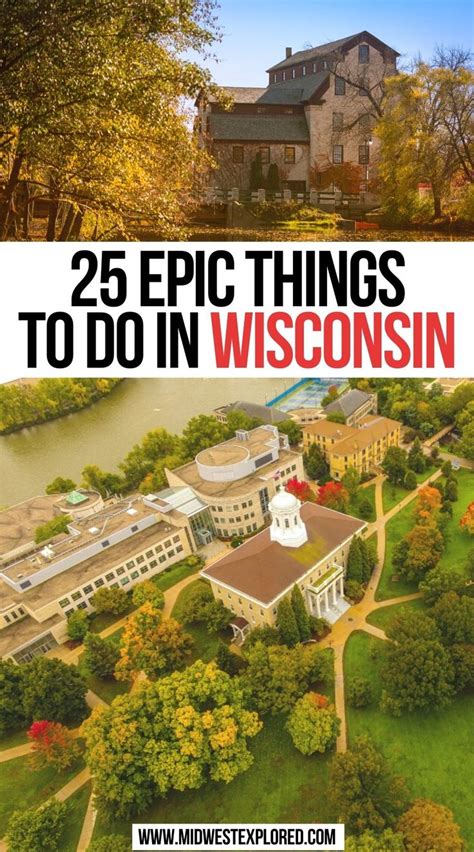 25 Epic Things to do in Wisconsin | Wisconsin vacation, Wisconsin ...