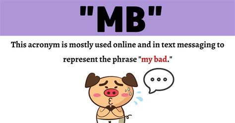 MB Meaning: What Does the Popular Acronym "MB" Stand for? • 7ESL