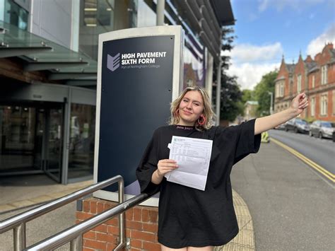 High Pavement Sixth Form students celebrate A Level results | West Bridgford Wire