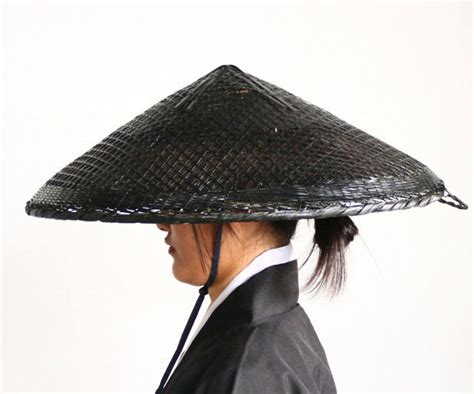 Bamboo Japanese Samurai Hat