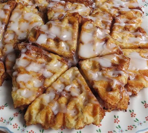 Cinnamon Roll Waffles (Easy & from scratch) | The English Kitchen