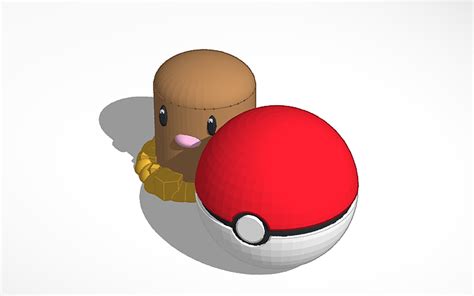 3D design POKEMON - Tinkercad