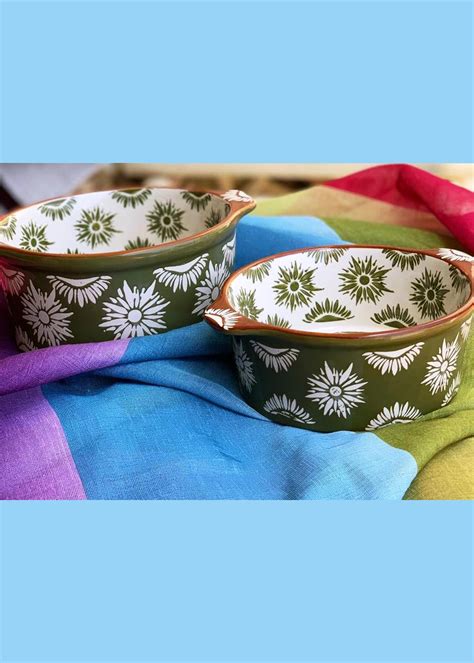 Get Olive Green Bowl Set Of 2 at ₹ 1599 | LBB Shop