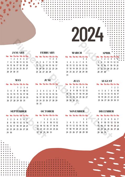 Free 2024 Cartoon Calendar Template - Faith Jasmine