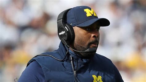 Watch: Michigan interim coach gets emotional in postgame interview ...