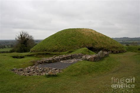 Tomb - Knowth - Ireland Photograph by Christiane Schulze Art And Photography - Pixels