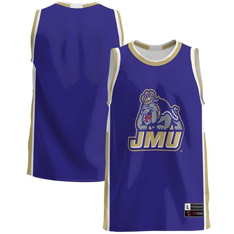 James Madison Dukes Basketball Jersey – Purple – Shine3dus Store