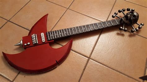 Marshall Lee Guitar Wood Prop Replica Life Size | Etsy