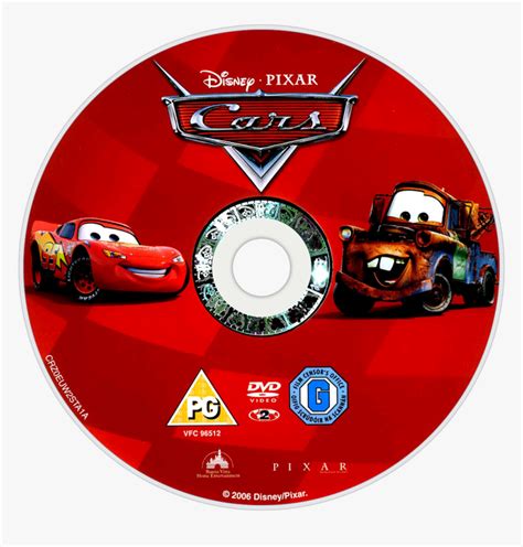 Cars Movie Fanart - Cars Full Screen Dvd Disc, HD Png Download - kindpng