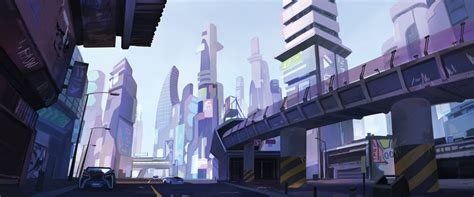 ArtStation - Sci fi Train Station