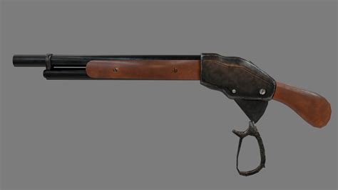 Winchester 1887 - 3D Model by sathak