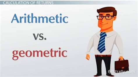 Arithmetic vs. Geometric Return | Definition & Calculation - Video ...