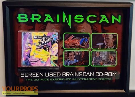 Brainscan Brainscan CD-ROM original movie prop