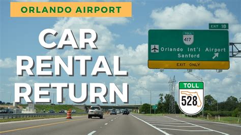 Car Rental Return to Orlando Airport Florida - Alamo Dollar Enterprise National Thrifty Car ...