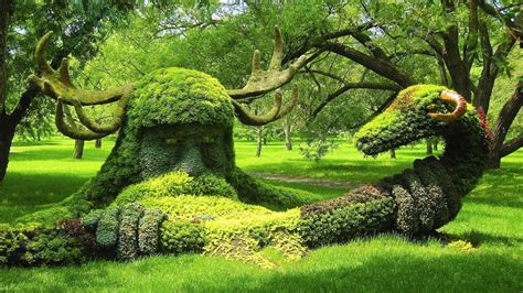 1080x1920 resolution | green grass, creativity, nature, sculpture, moss HD wallpaper | Wallpaper ...