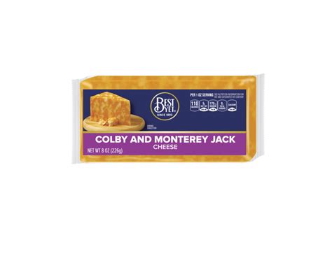 Colby Jack Cheese Bar - Best Yet Brand