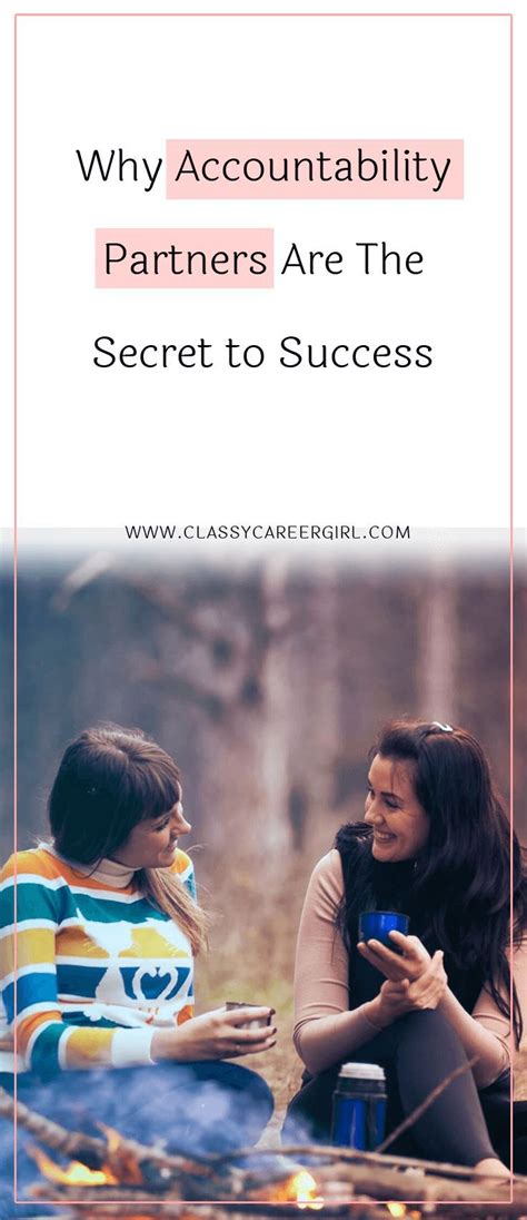 Why Accountability Partners Are The Secret To Success - Classy Career Girl | Accountability ...