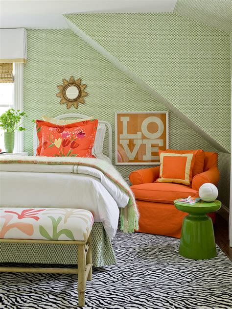 Green And Orange Home Design Ideas, Pictures, Remodel and Decor