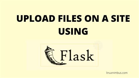 How to Upload a File in Flask - ArtSysOps