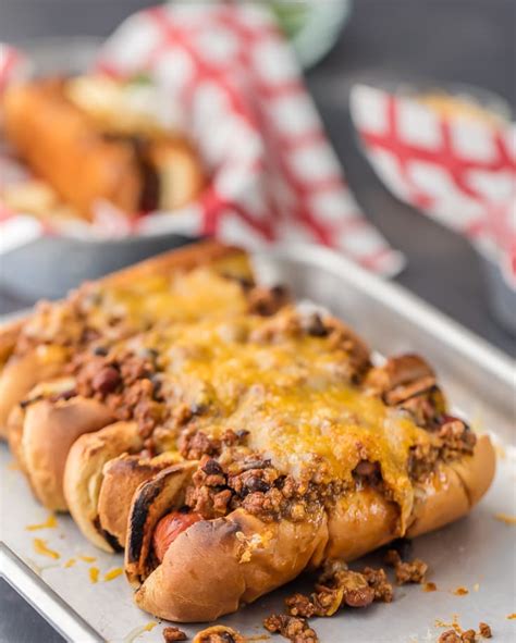 Chili Dog Recipe (BEST EVER Chili Cheese Dogs) - {VIDEO!!!}