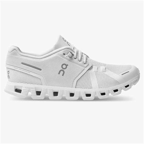 On Running Cloud Shoes Men's Cloud 5-All | White [Cloudall-white] - $95.96 : Cloud Shoes | The ...