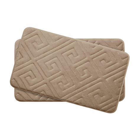 Caicos Premium 2-Piece Memory Foam Bath Mat Set - Walmart.com