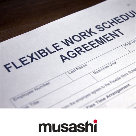 LA JORNADA LABORAL FLEXIBLE | Musashi