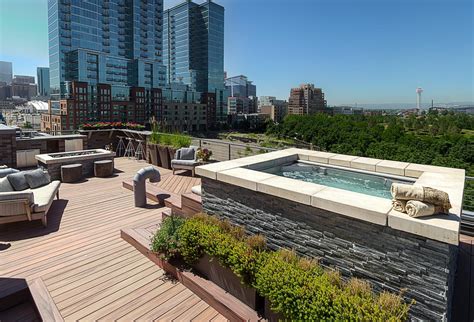 Rooftop Swimming Pool Design - Rooftop Spa Design | Diamond Spas