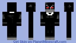 black suit Minecraft Skin