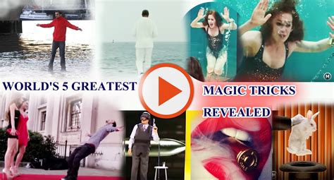 GREATEST MAGIC TRICKS REVEALED | Life Care Post