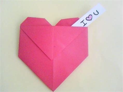 Origami Heart Envelope · How To Make An Envelope · Decorating, Origami, and Paper Folding on Cut ...