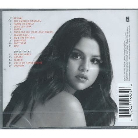 Selena gomez revival album cover lyrics - baplive