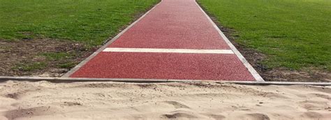 School Budgets Athletics Track Long Jump Runway Specifications - Soft Surfaces