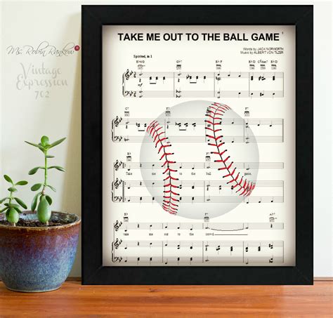 Take Me Out to the Ball Game, Music Sheet, Print