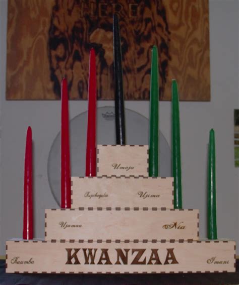 Kwanzaa Kinara | Kwanzaa principles, Kwanzaa, Kinara kwanzaa