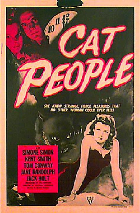 Cat People Original R1957 U.S. One Sheet Movie Poster - Posteritati Movie Poster Gallery