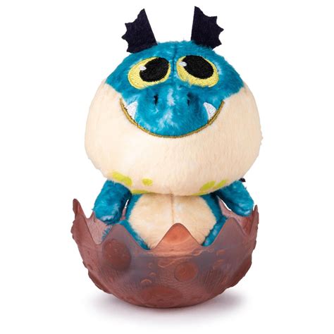 DreamWorks Dragons, Baby Gronckle 3-inch Plush, Cute Collectible Plush Dragon in Egg, for Kids ...