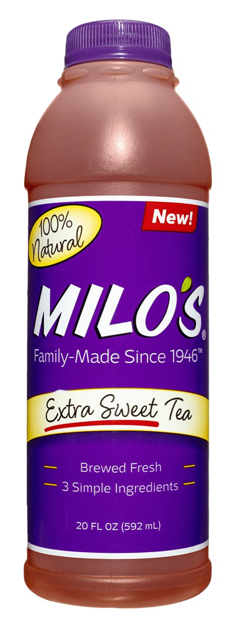 Milo's Extra Sweet Tea 20oz - Walmart.com