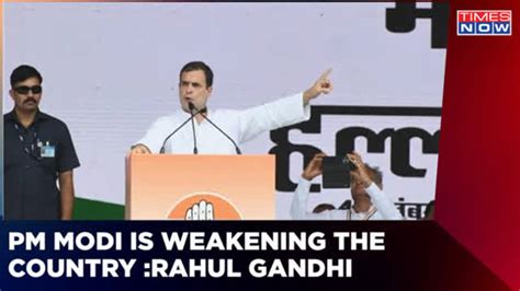 Debate Raged On Rahul Gandhi's Controversial Remark Over PM Modi ...