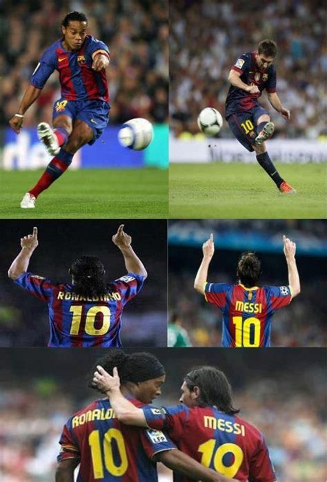 Lionel Messi and Ronaldinho. | Legends | Pinterest | Legends, Messi and ...