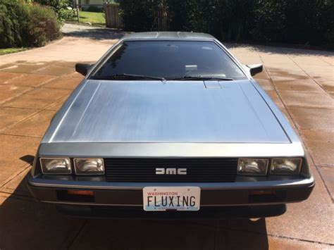 1981 DeLorean DMC-12, Stainless Steel, only 8800 miles! for sale ...