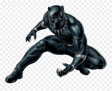 black panther marvel png - Clip Art Library