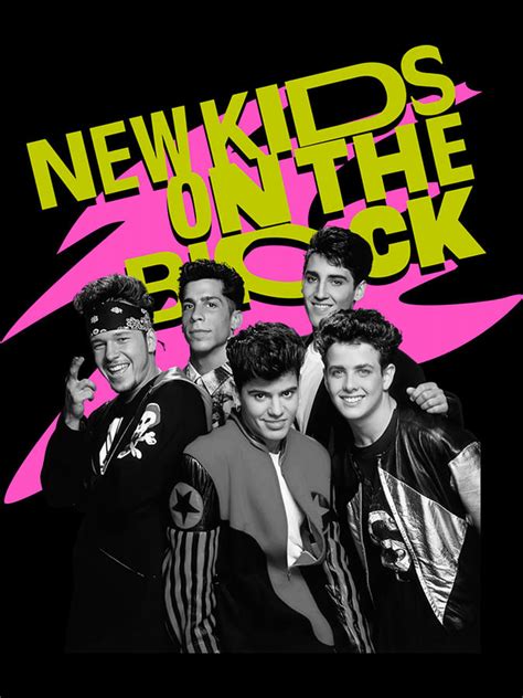 Graphic Design of NKOTB Fan Merchandise Digital Art by Lawrence Perkins ...