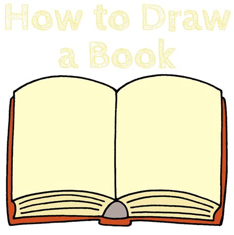 How to Draw a Book - How to Draw Easy