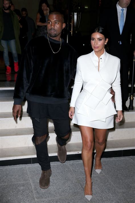 Kim Kardashian and Kanye West Style | POPSUGAR Fashion