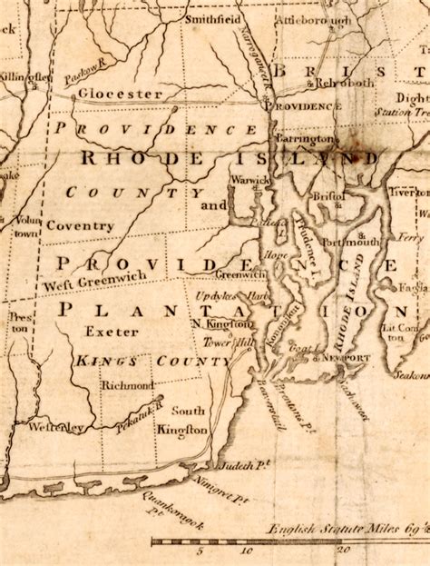 MAP-Rhode Island 1775 - Journal of the American Revolution