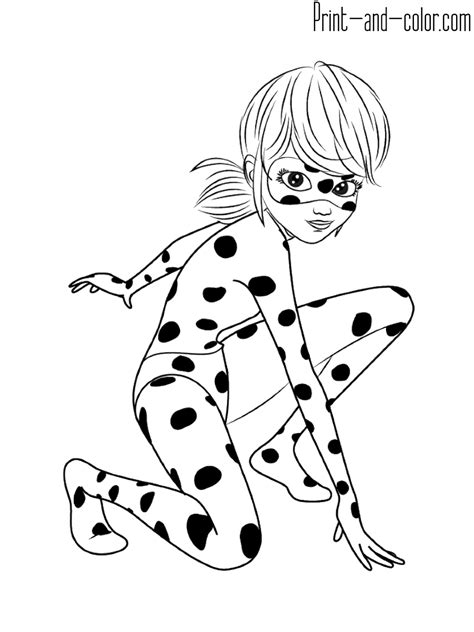 Miraculous: Tales of Ladybug & Cat Noir coloring pages | Print and ...